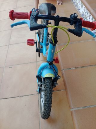 Bicicleta niño Btwin 12" azul