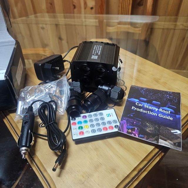 Kit Luces Fibra Óptica Coche