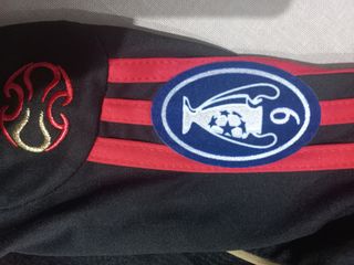 Camiseta AC Milan Adidas - Roja y Negra