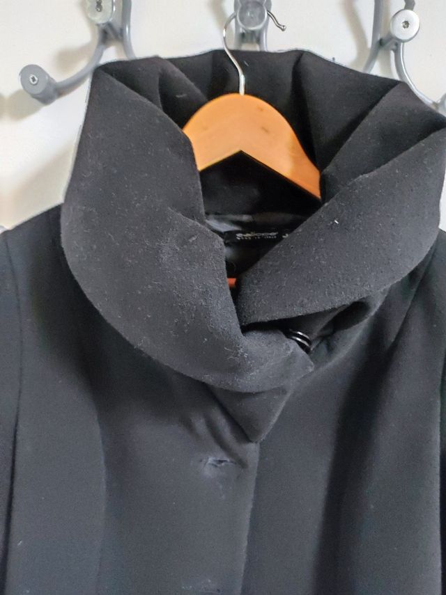 Cappotto nero Calliope, taglia M/L