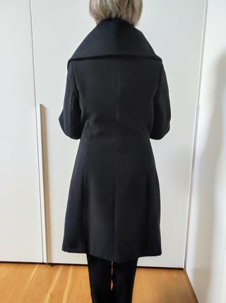 Cappotto nero Calliope, taglia M/L