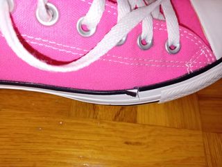 Converse clásica baja fucsia