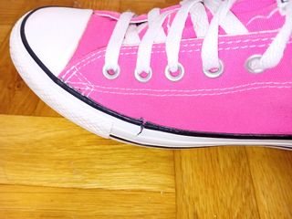 Converse clásica baja fucsia