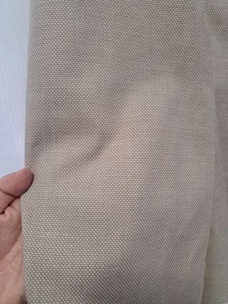 Falda midi beige