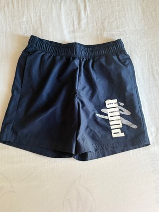 Bermudas/Bañador Puma niño - Azul , Talla 10