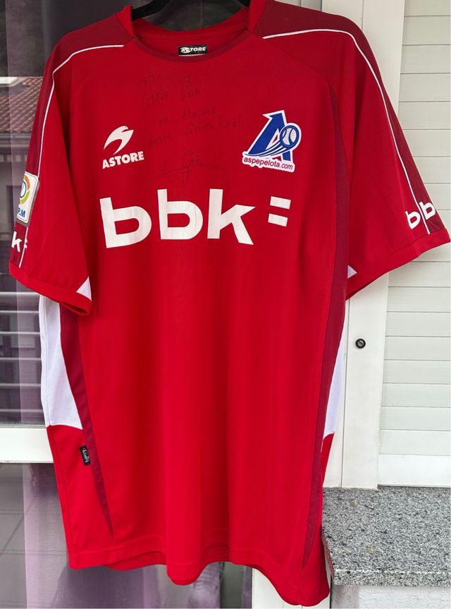 Camiseta Astore Goñi III - Pelota Vasca , firmada 