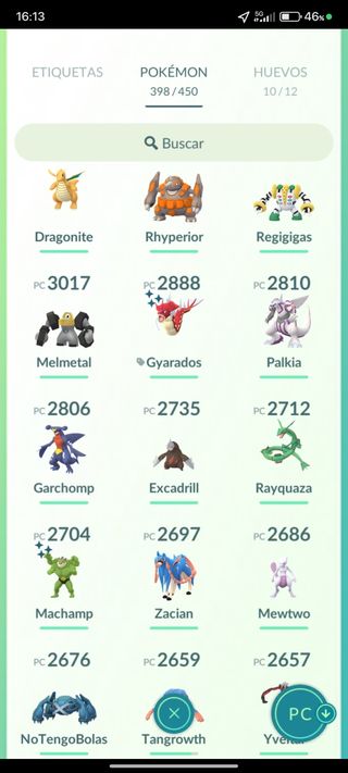 ⭐ Pokémon GO Nivel 34 | 55 Legendarios | 40 Shinie