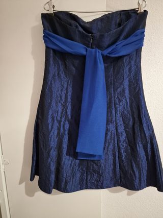 Vestido azul ceremonia