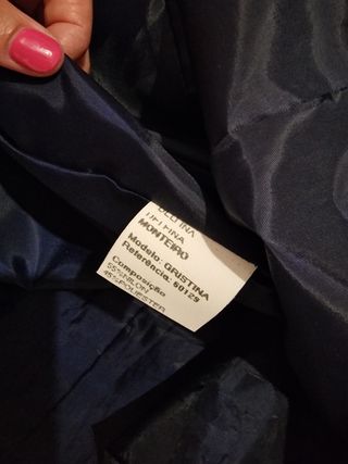 Vestido azul ceremonia