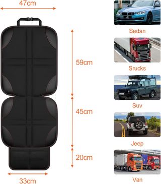 2 Protectores Asiento Coche NUEVO