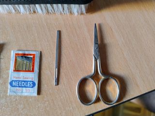 Spazzola da viaggio vintage