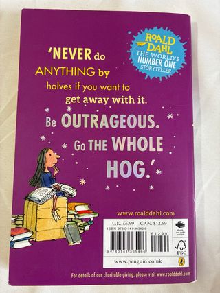 Matilda en inglés. Penguin 