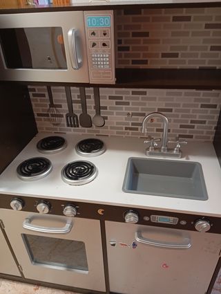 Cocina juguete infantil de madera