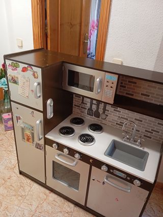 Cocina juguete infantil de madera