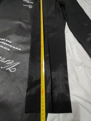 Traje negro Vertize Gala - Smoking negro brillante