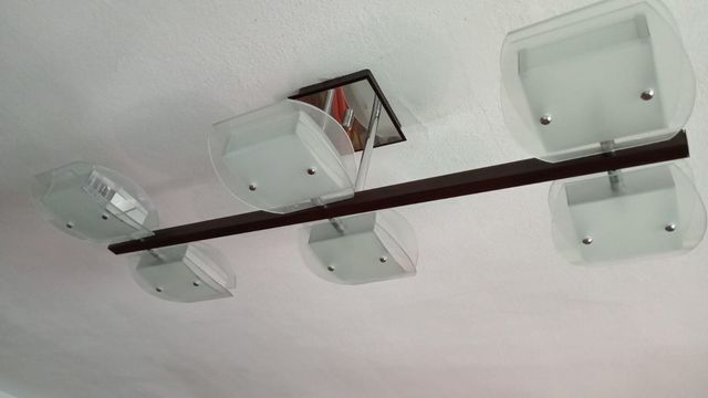 Lámpara moderna 6 luces