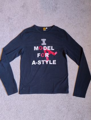 Maglietta A-Style a maniche lunghe