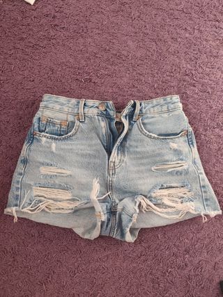 Shorts vaqueros rotos