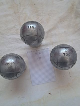 3 Bolas Petanca Obüt modelo Obut