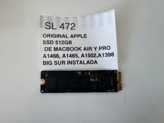 SSD Apple 512GB MacBook Air/Pro A1466 A1502 A1932