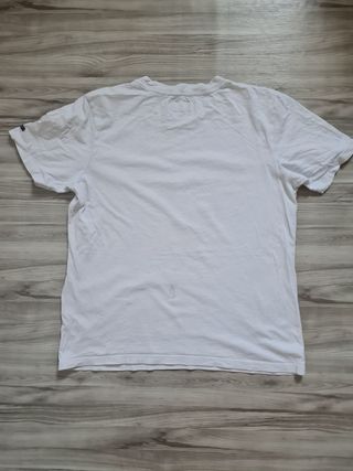 Camiseta Bershka Blanca Talla XS