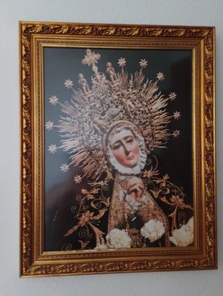 Cuadro Virgen Dorada