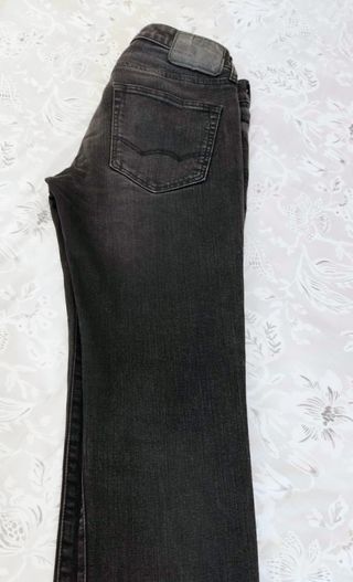 Vaqueros American Eagle negros unisex
