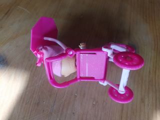 Coche Bebe Barriguitas rosa