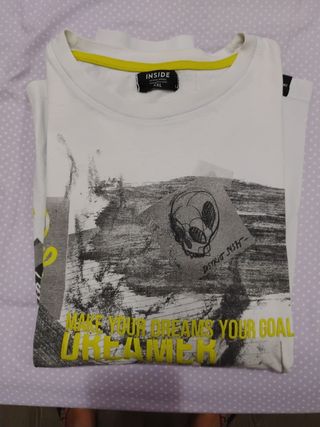 Camiseta manga larga blanca