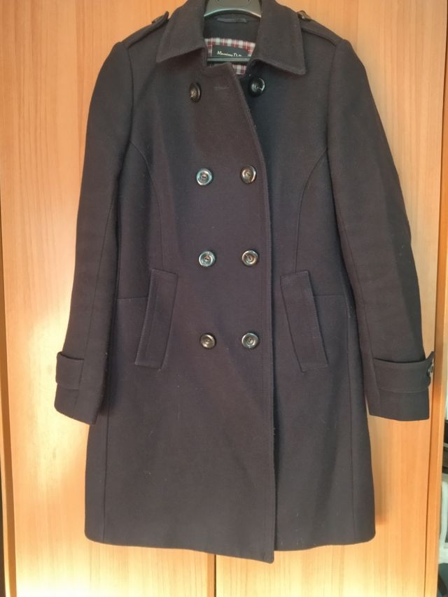 Abrigo azul marino