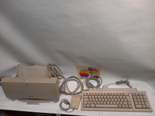 Apple Macintosh tastiera, stampante  mouse vintage