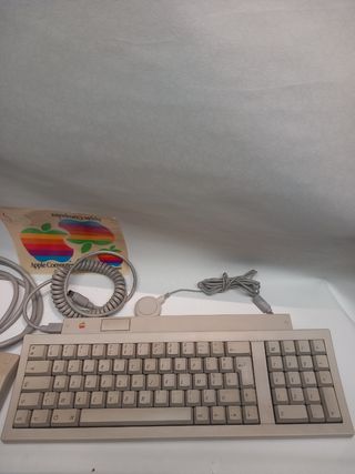 Apple Macintosh tastiera, stampante  mouse vintage