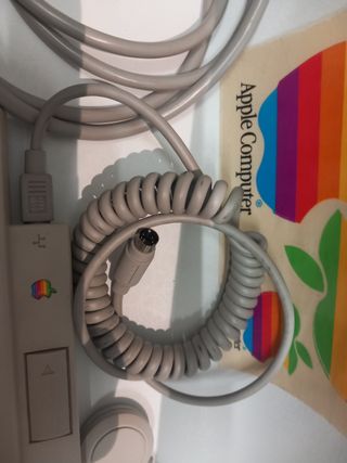 Apple Macintosh tastiera, stampante  mouse vintage