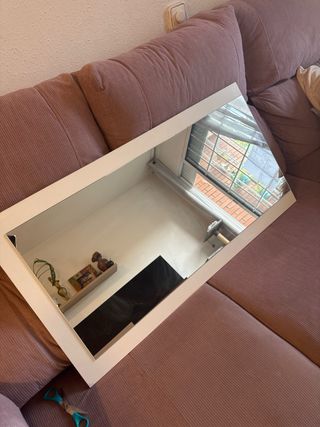 Recibidor madera blanco-marrón
