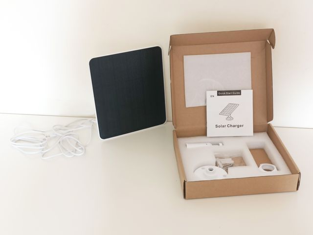 Pannello Solare compatibile di colore bianco 6W