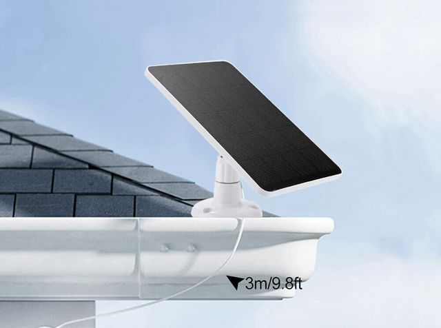 Pannello Solare compatibile di colore bianco 6W