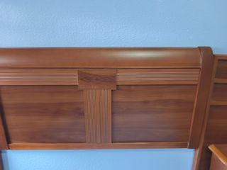 Cabecero cama 105cm + mesilla + somier