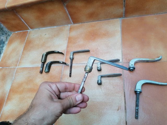 Picaportes antiguos.