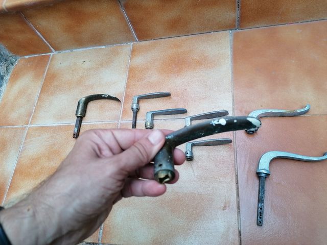 Picaportes antiguos.