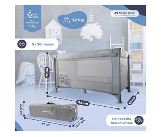 Cuna viaje Mobiclinic kids