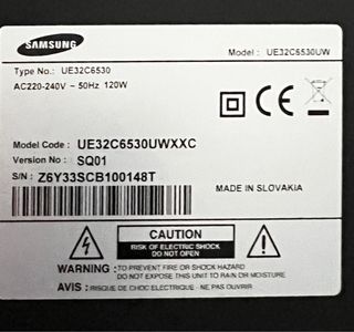 TV Samsung 32" - Impecable