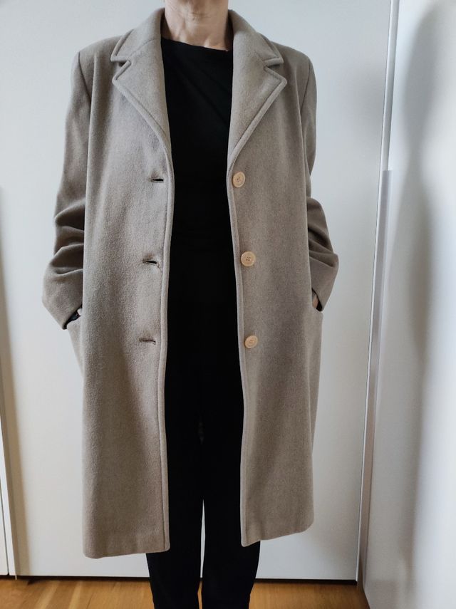 Cappotto Conbipel Beige Tg M