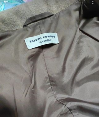 Cappotto Conbipel Beige Tg M