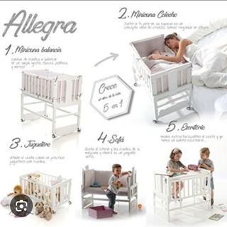 Minicuna Colecho Allegra 5 en 1
