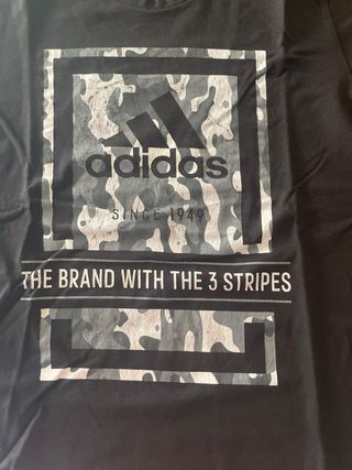 Camiseta Adidas Negra - Talla L