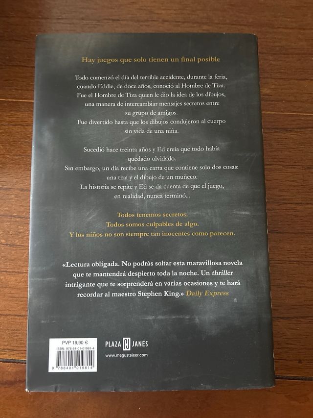 El hombre de tiza / The Chalk Man (Spanish Edit...