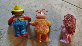 Muñecos Barrio Sésamo: 3 figuras