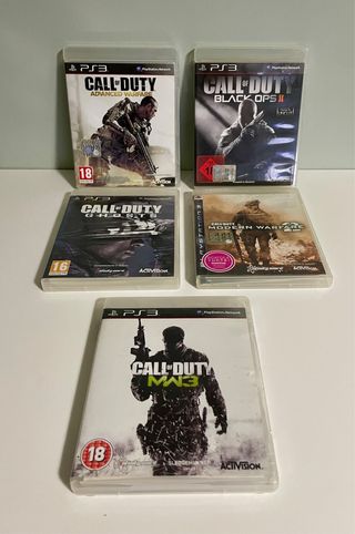 Call Of Duty PS3 (PlayStation 3) - 5 giochi