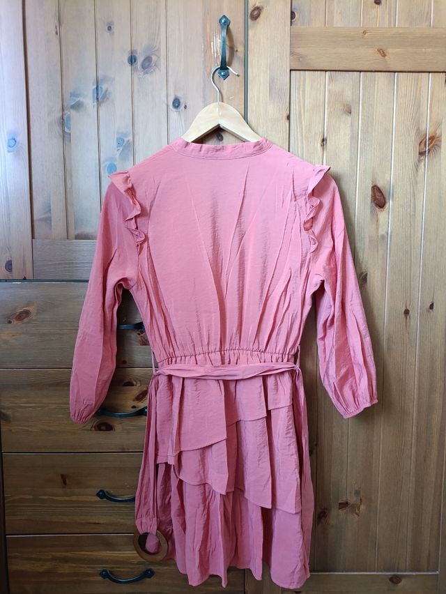 Vestido Zara rosa - Talla S