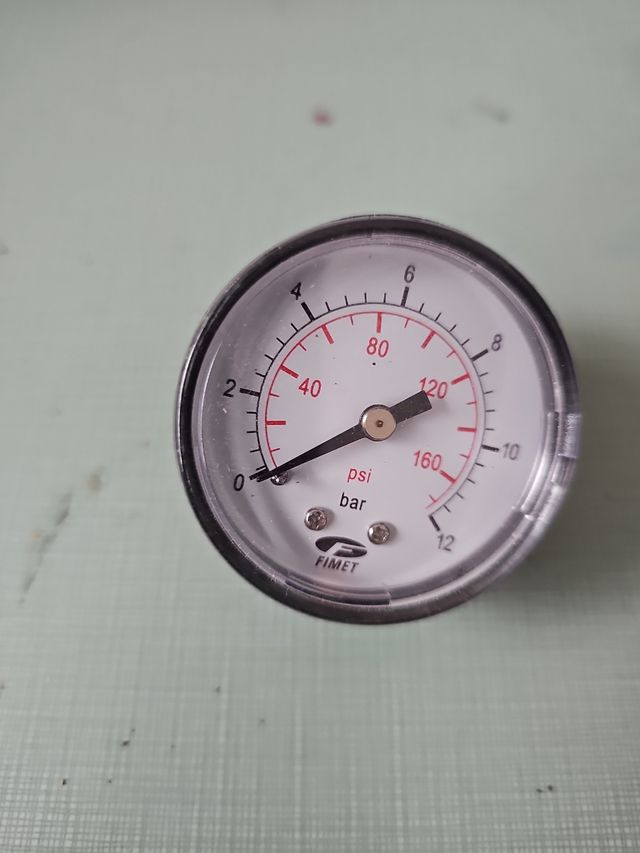 Manómetro compresor 12 bares